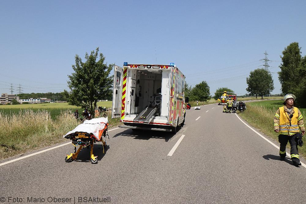 Gundremmingen ST2025 Unfall Motorrad Pkw