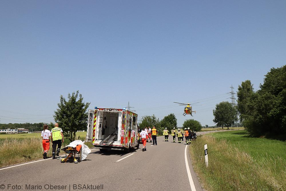 Gundremmingen ST2025 Unfall Motorrad Pkw