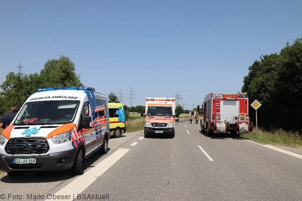 Gundremmingen ST2025 Unfall Motorrad Pkw