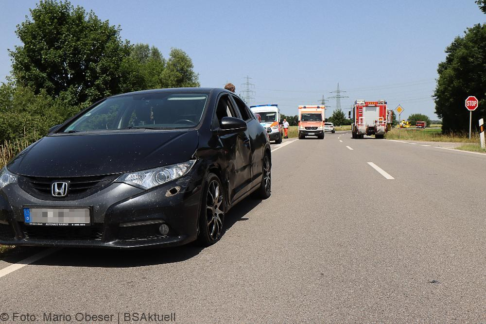 Gundremmingen ST2025 Unfall Motorrad Pkw