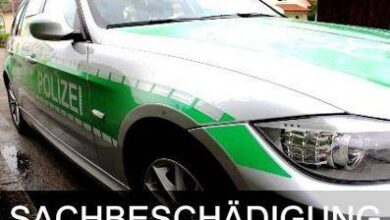 Sachbeschädigung, Bsaktuell, Polizei