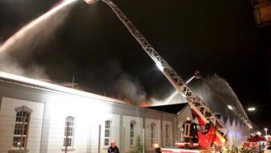 Vöhringen, Brand Vöhringen, Feuerwehr Vöhringen, Großbrand Wieland Vöhringen, Bsaktuell, Nachrichten