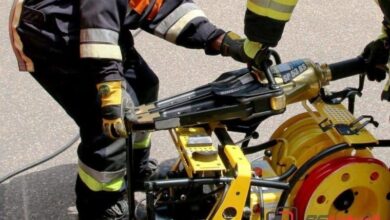 Spreizer der Feuerwehr