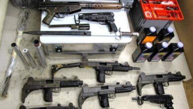 Waffen, Waffenlager sichergestellt