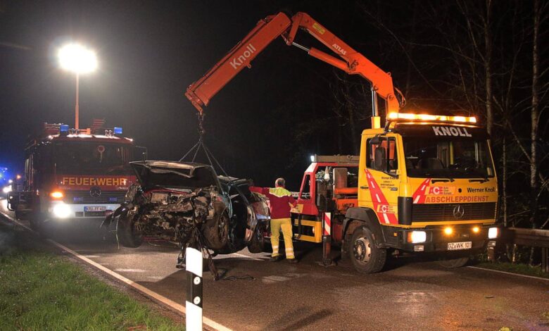 Toedlicher Verkehrsunfall Krumbach Nattenhausen ST2018