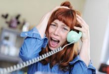 Frau Telefon Telefonieren