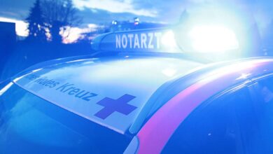 Notarzt im Einsatz Blaulicht