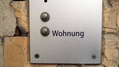 Klingel an einer Wohnung