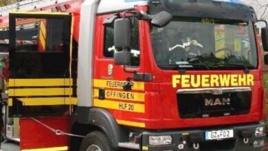 Fahrzeug der Feuerwehr Offingen
