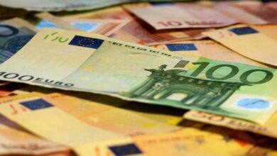 Scheine aus Eurozone