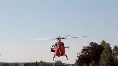 Rettungshubschrauber CH17 aus Kempten