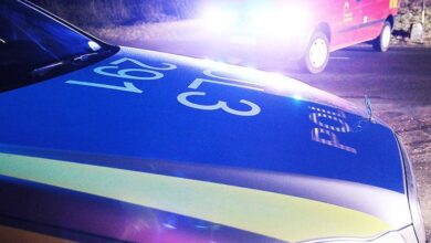 Polizeifahrzeug BW Feuerwehr