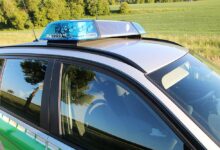 Polizeifahrzeug Blaulicht