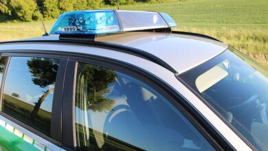 Polizeifahrzeug Blaulicht