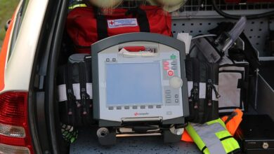 EKG Notarztfahrzeug
