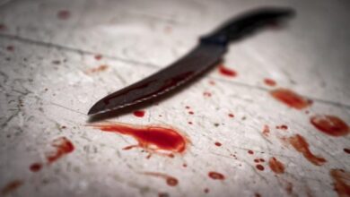 Messer Blut