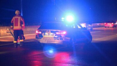 Polizeifahrzeug Feuerwehr Autobahnpolizei