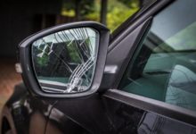Außenspiegel Unfall