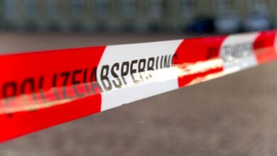 Absperrband Polizeiabsperrung Flatterband
