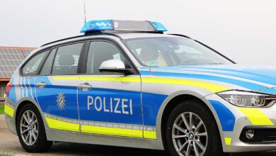 Polizeifahrzeug Polizei Bayern
