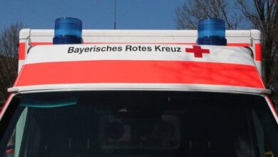 Rettungswagen Dach