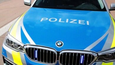 Polizeifahrzeug Frontblitzer