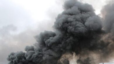 Rauchwolke Brand Feuer
