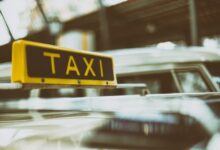 Taxi Schild