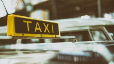 Taxi Schild