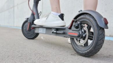 E-Scooter Fahrer