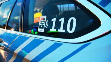 Polizeifahrzeug 110