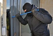Einbruch Einbrecher Türe