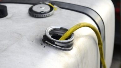 Diesel aus Tank abgezapft