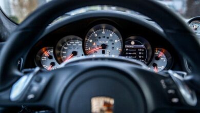 Porsche Lenkrad Steuer