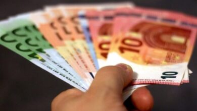 Geld in der Hand Euro