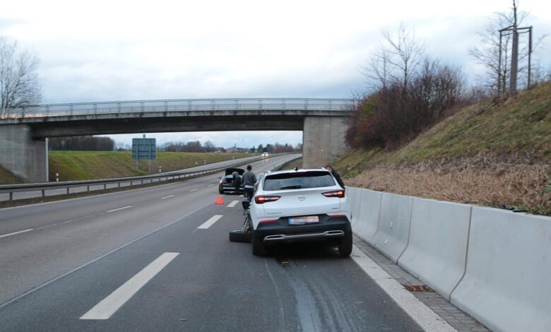 Unfall B16 AS Günzburg 07122019 2