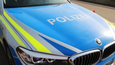 Polizeifahrzeug Front