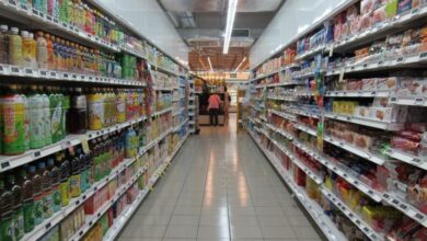 Regal Einkaufen Supermarkt