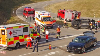 Unfall B300 Ziemetshausen 18032020 6