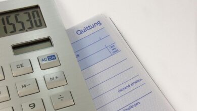 Rechnung Quittung Taschenrechner