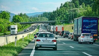 Rettungsgasse gebildet