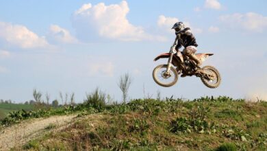 Moto-Cross Maschine