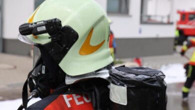 Atemschutz Feuerwehrmann