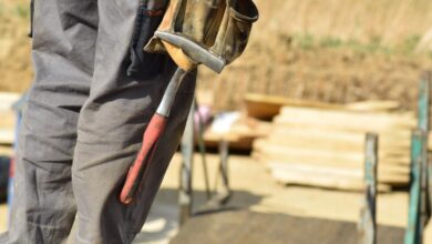 Bauarbeiter Baustelle