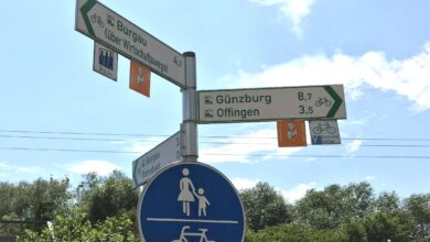 Neu beschilderte Storchennest-Radrundtour in Rettenbach am Silbersee