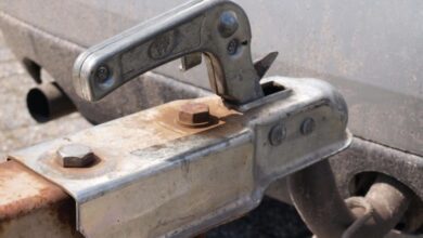 Anhaengerkupplung und Anhaenger Autoanhaenger