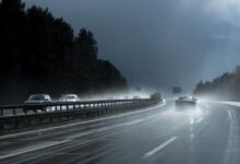 Aquaplaning Regen