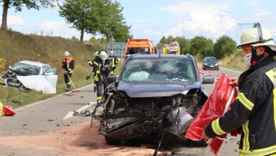 Unfall B16 Lauingen Dillingen 23082020 4