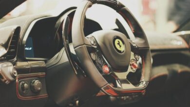 Lenkrad Ferrari