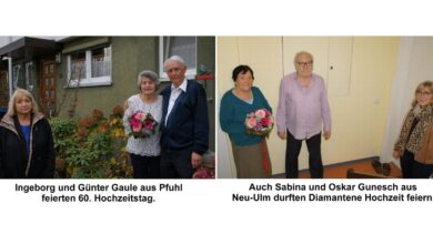 60.Hochzeitstag Gaule Gunesch
